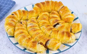 Banány v listovém těstě