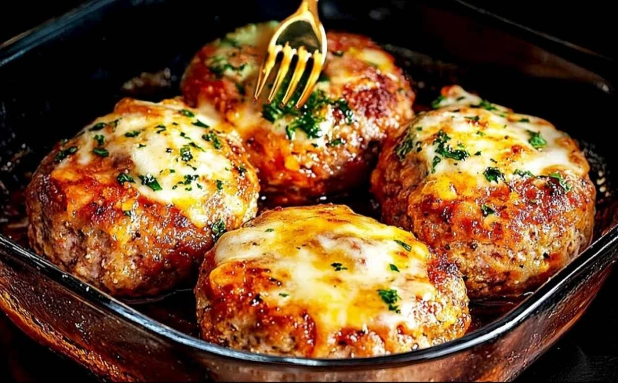 Plněné masové koule se sýrem