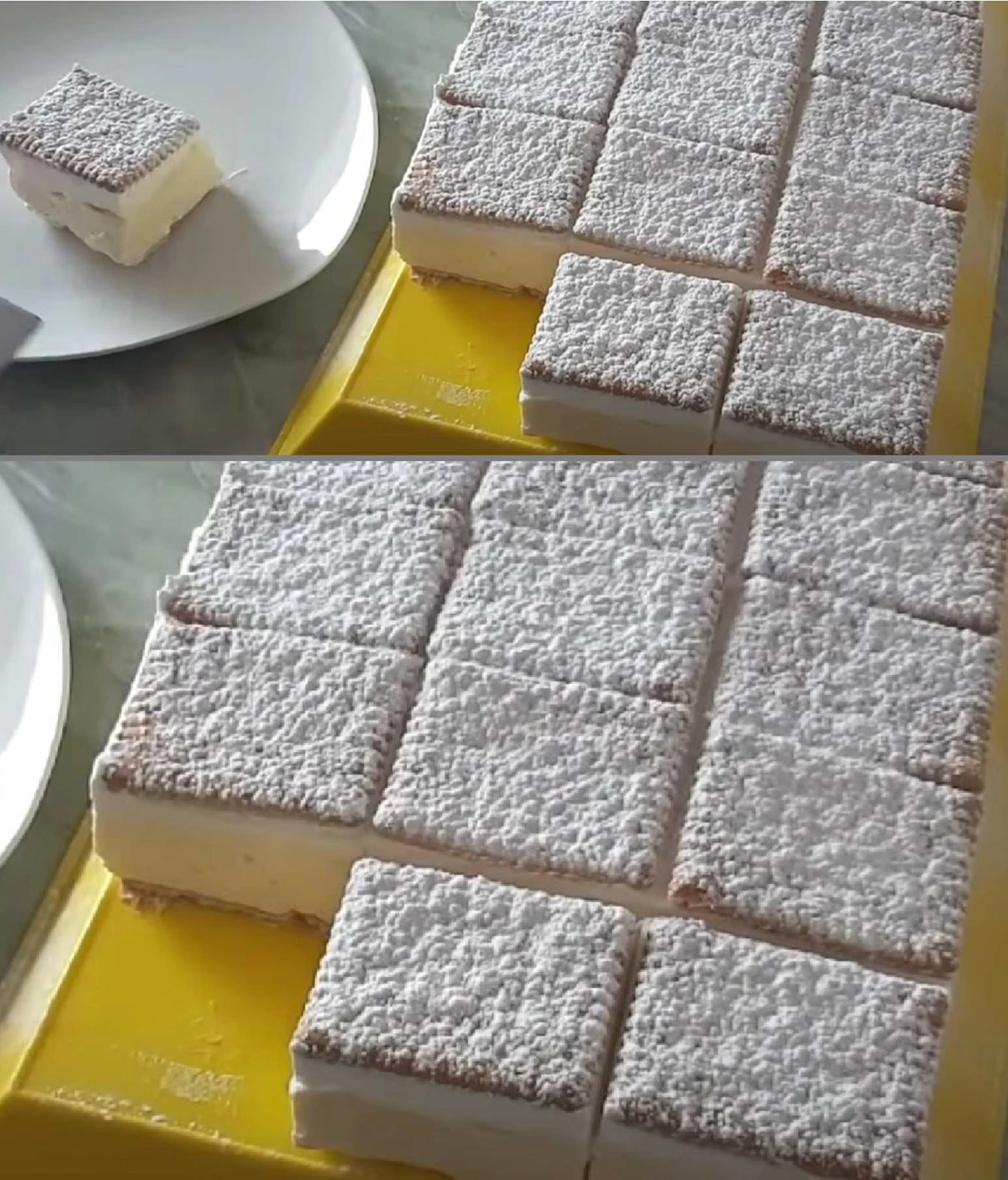 vanilkový dezert bez pečení