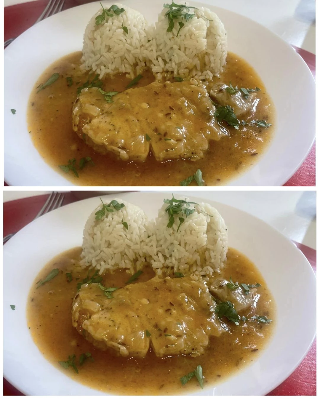 Vepřové na kmíně s rýží