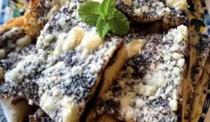 Kynutý koláč s tvarohem