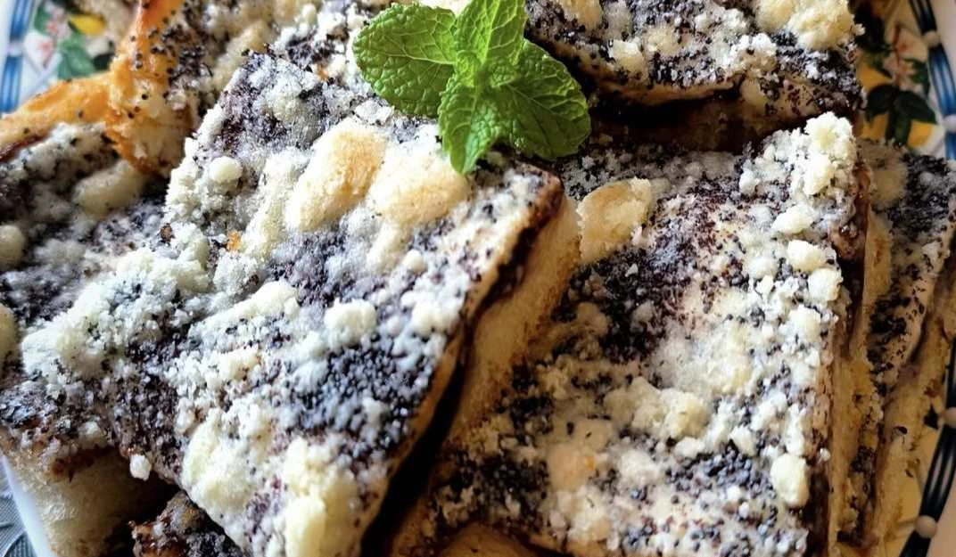 Kynutý koláč s tvarohem