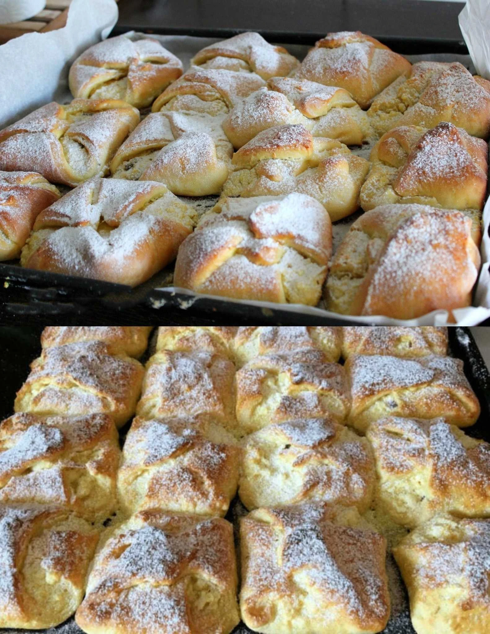 tvarohové taštičky