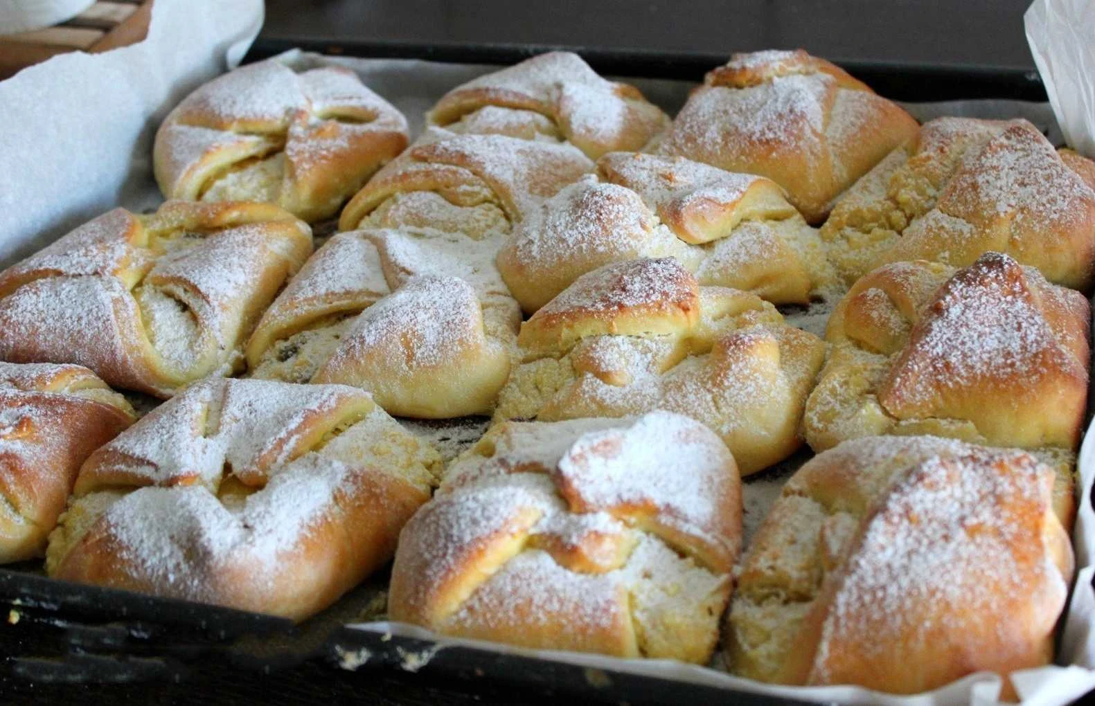 tvarohové taštičky