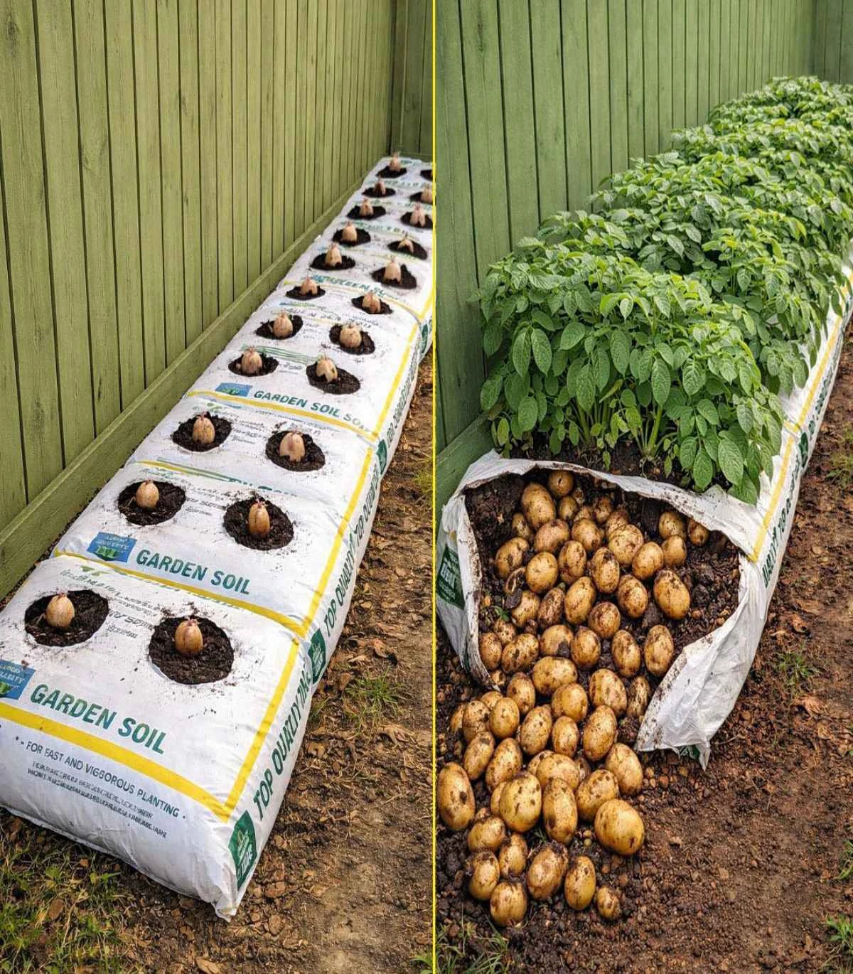 Jak pěstovat brambory v pytlích: jednoduchý trik pro obrovskou úrodu i bez zahrady