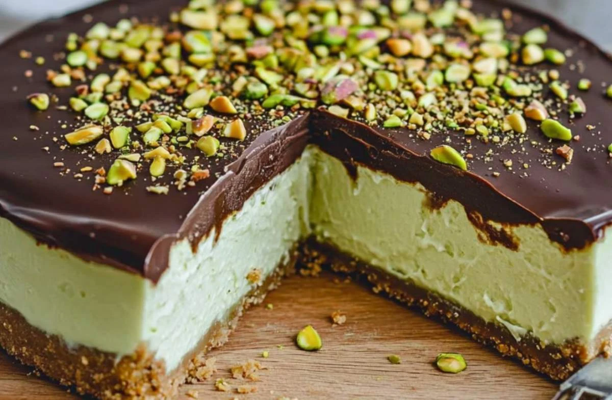 Dubajský čokoládový cheesecake