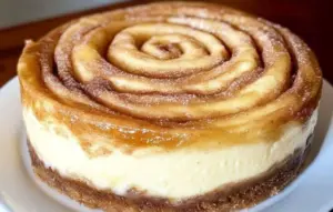 Skořicovo-tvarohový cheesecake