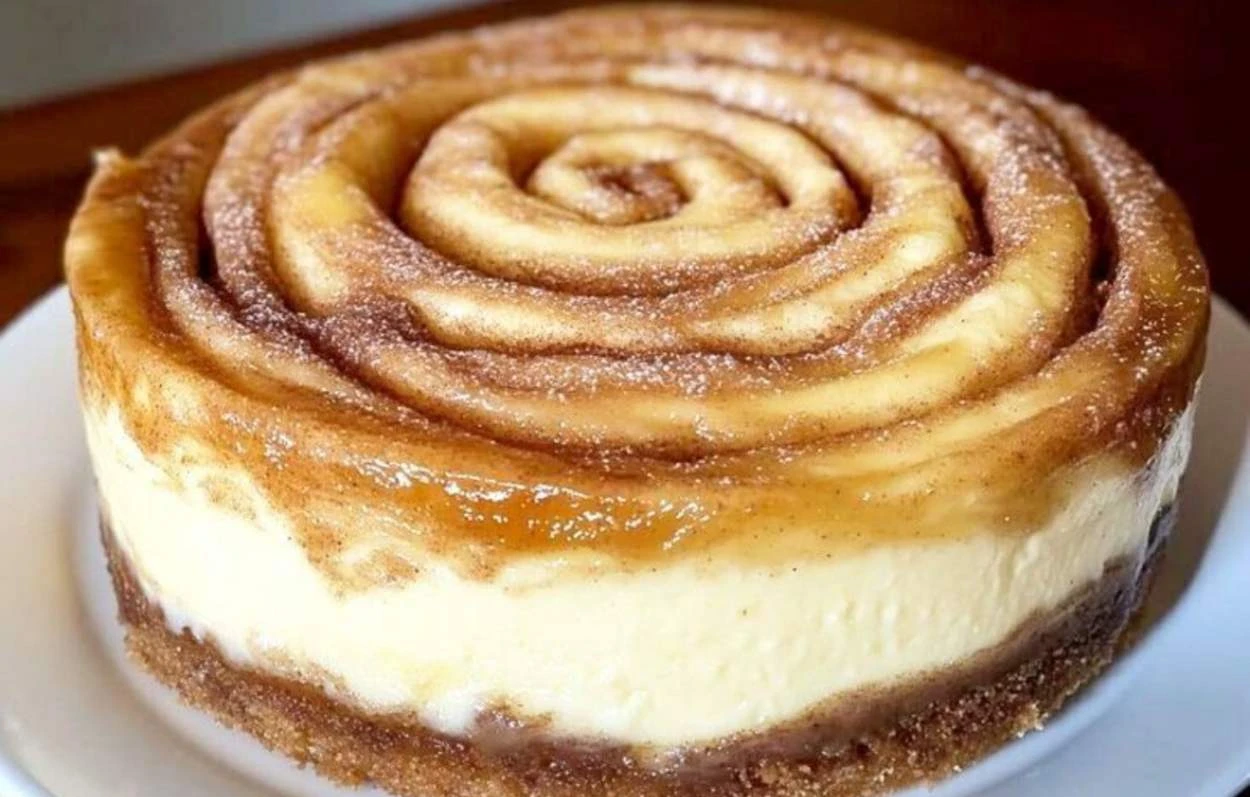 Skořicovo-tvarohový cheesecake