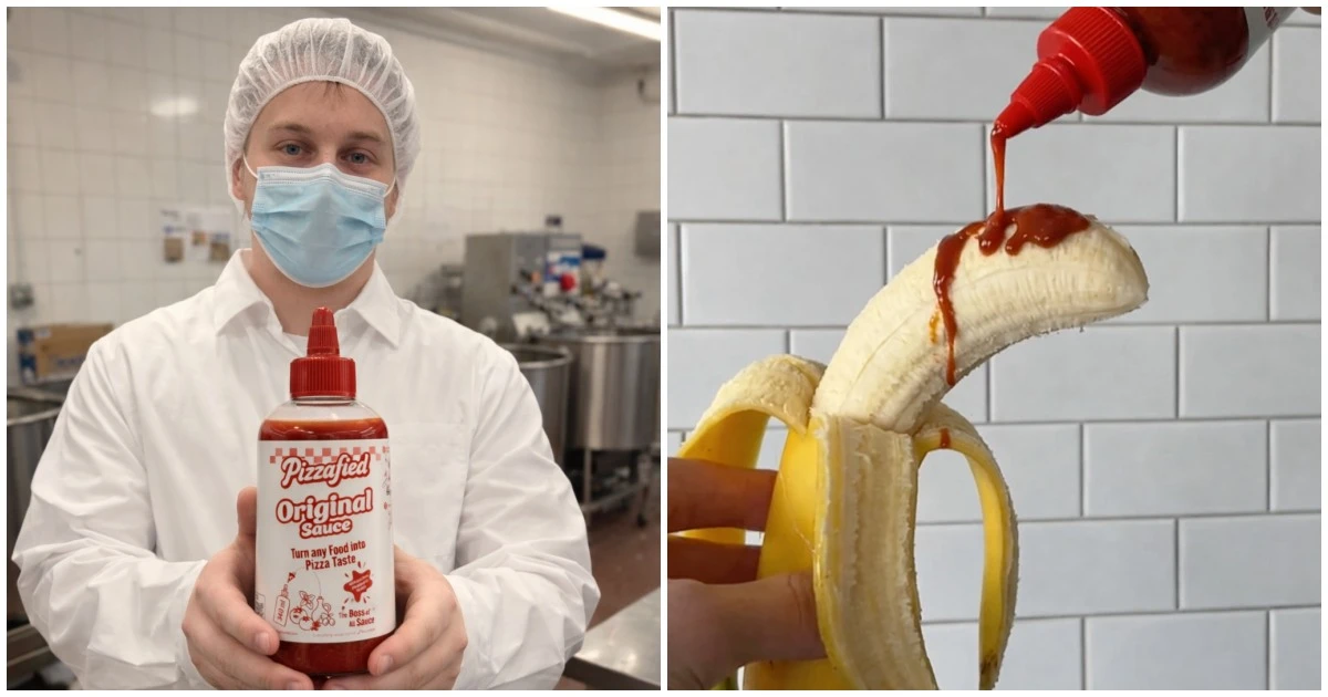 Tenhle Čech vymyslel omáčku, která mění chuť potravin na Pizzu. Teď už vám bude chutnat i to, co vám nechutná...