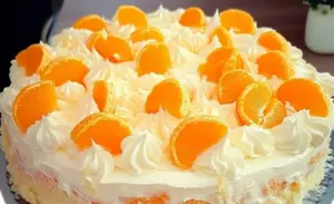 Fantakoláč s mandarinkami