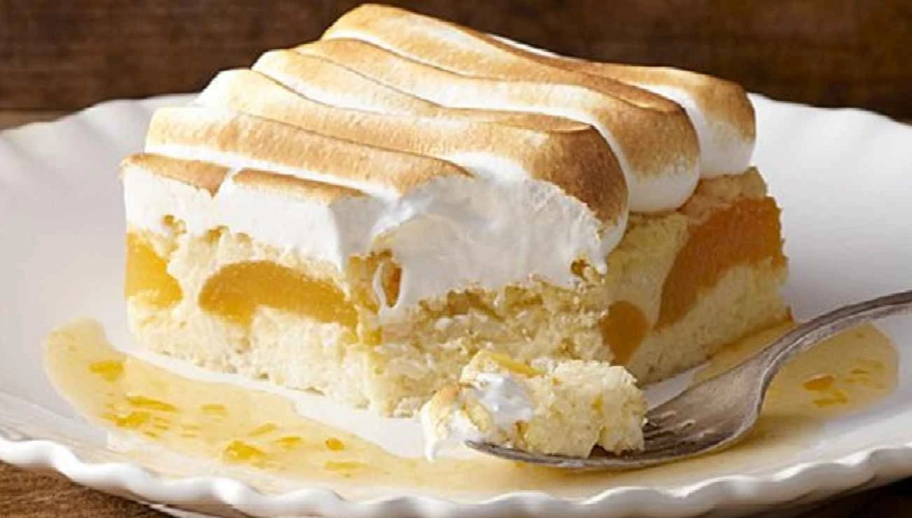 Rýžový nákyp s broskvemi