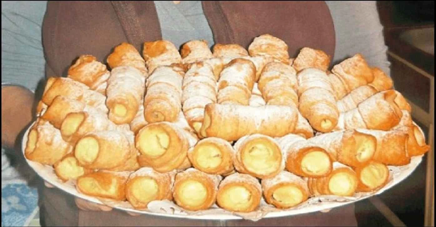 trubičky z listového těsta