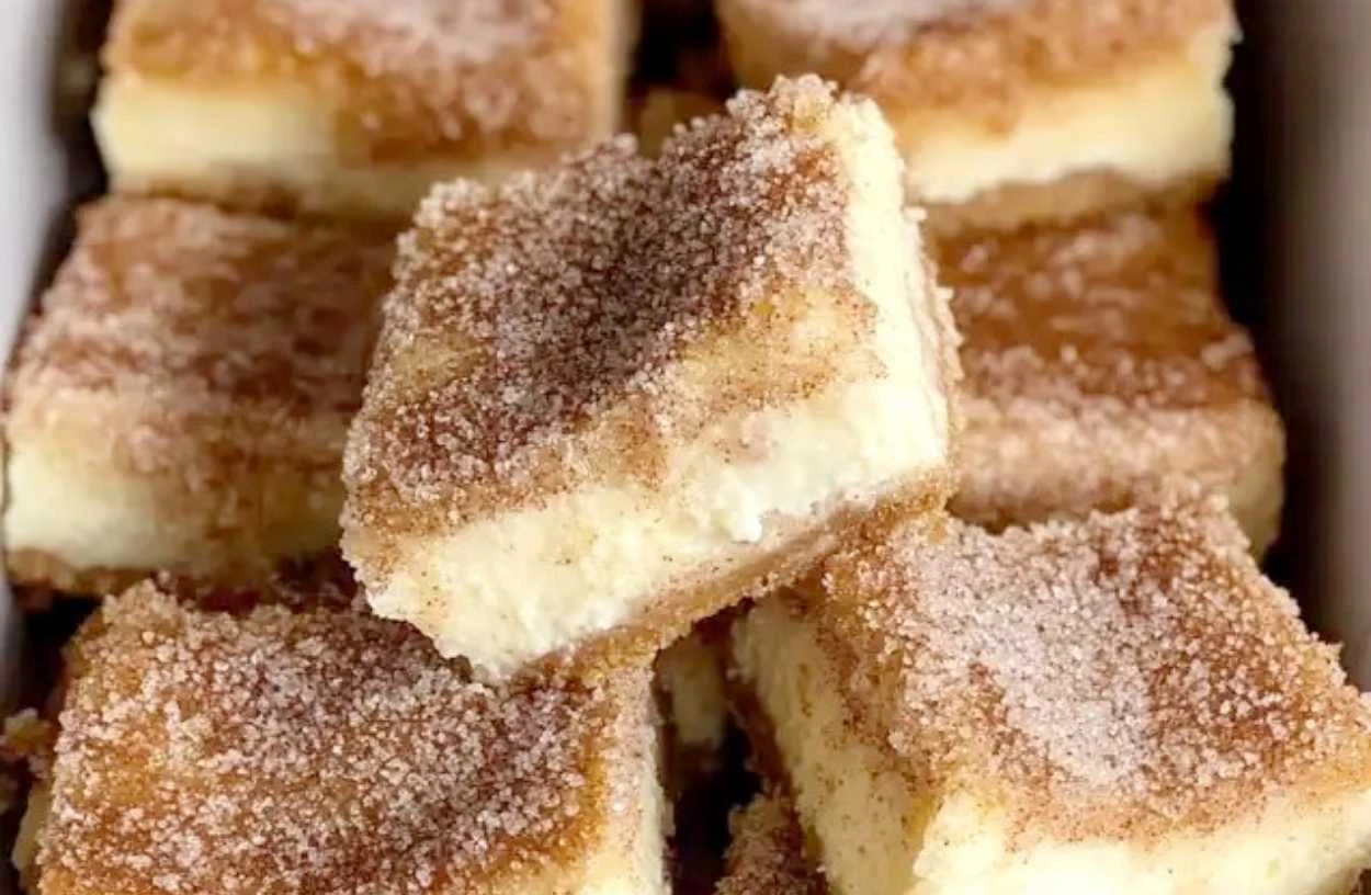 Skořicový tvarohový koláč: