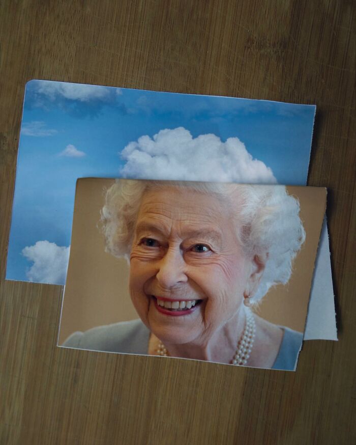 Optická iluze vytvořená z kancelářských potřeb