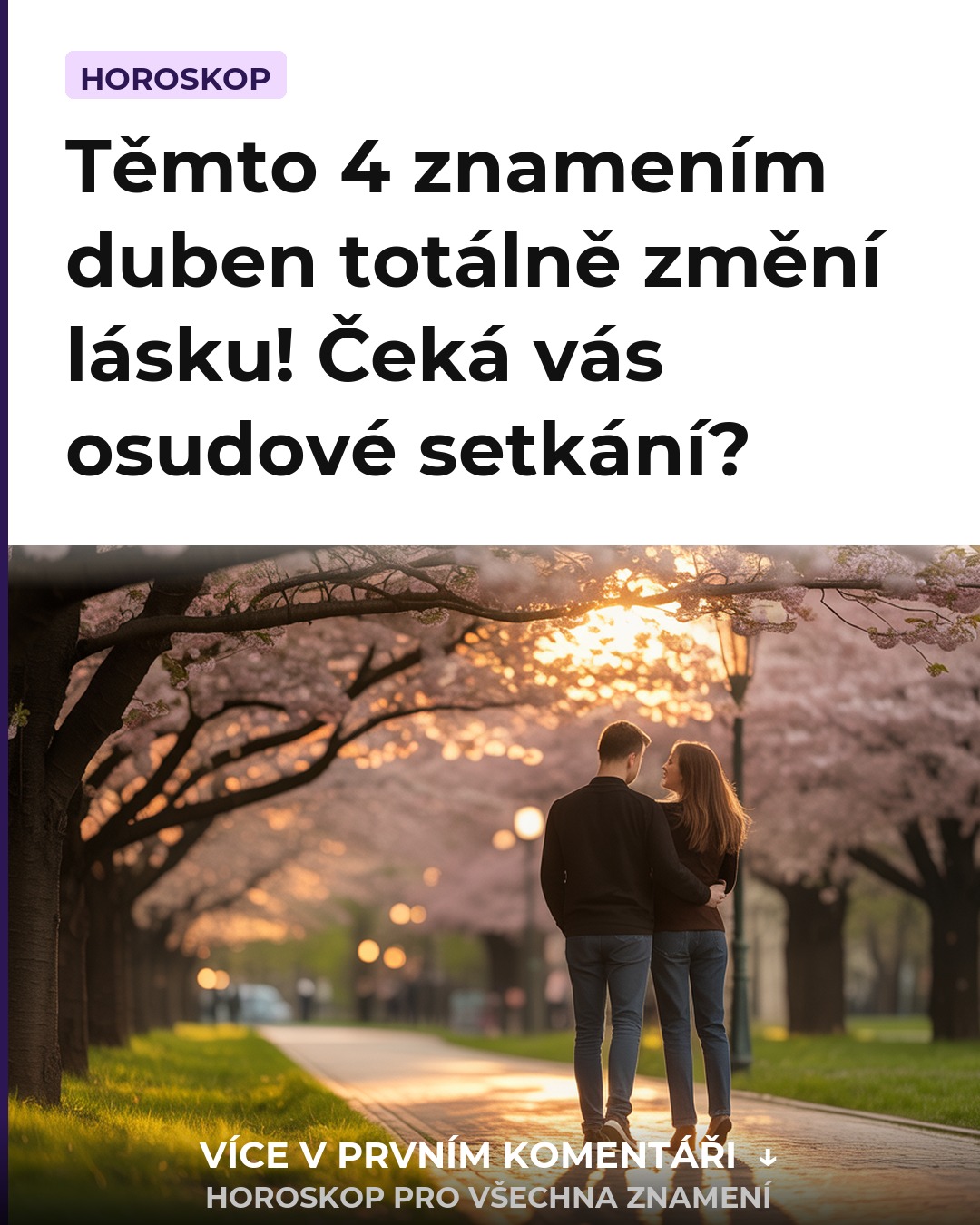 Těmto 4 znamením duben totálně změní lásku! Čeká vás osudové setkání?