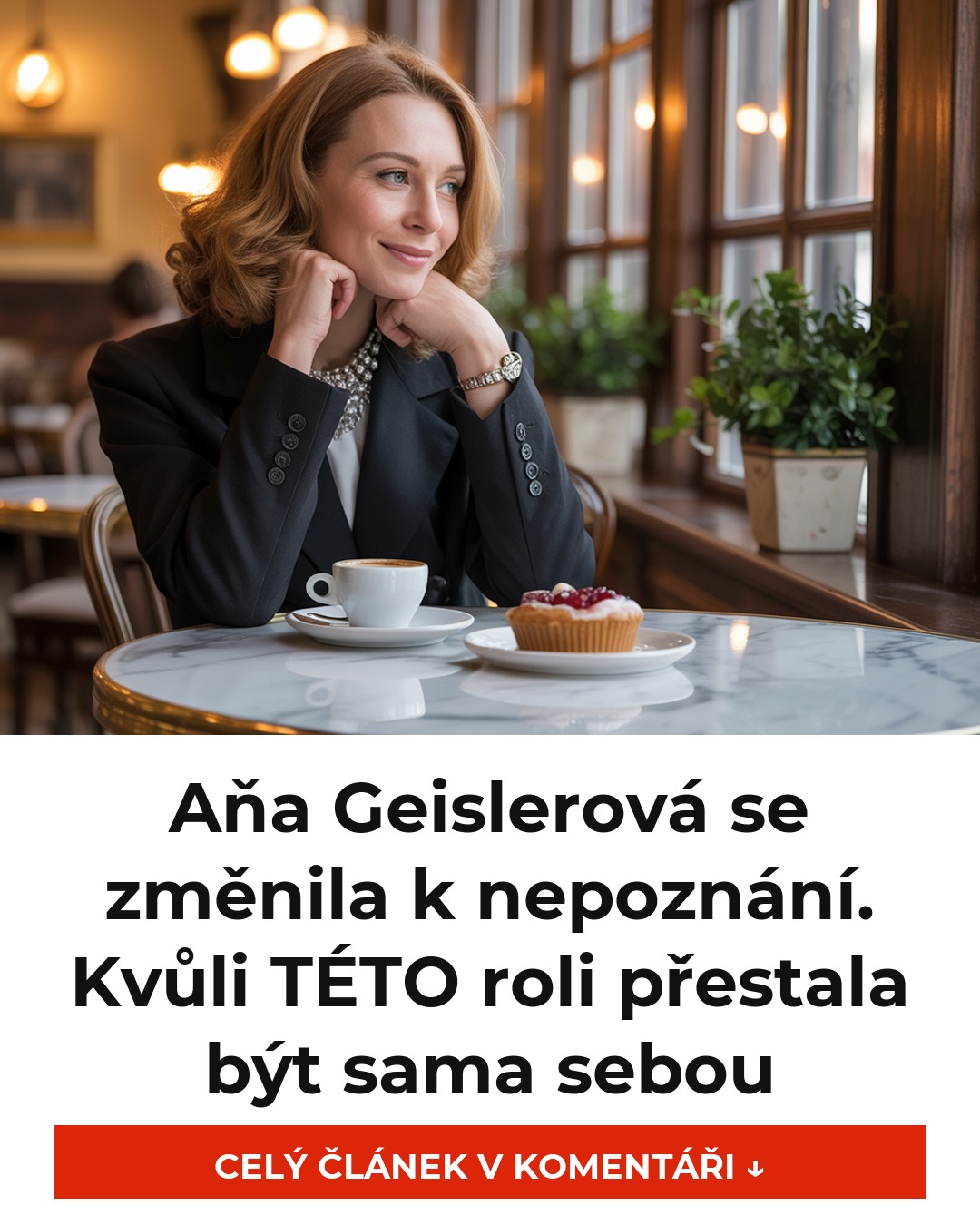 Aňa Geislerová se změnila k nepoznání. Kvůli TÉTO roli přestala být sama sebou