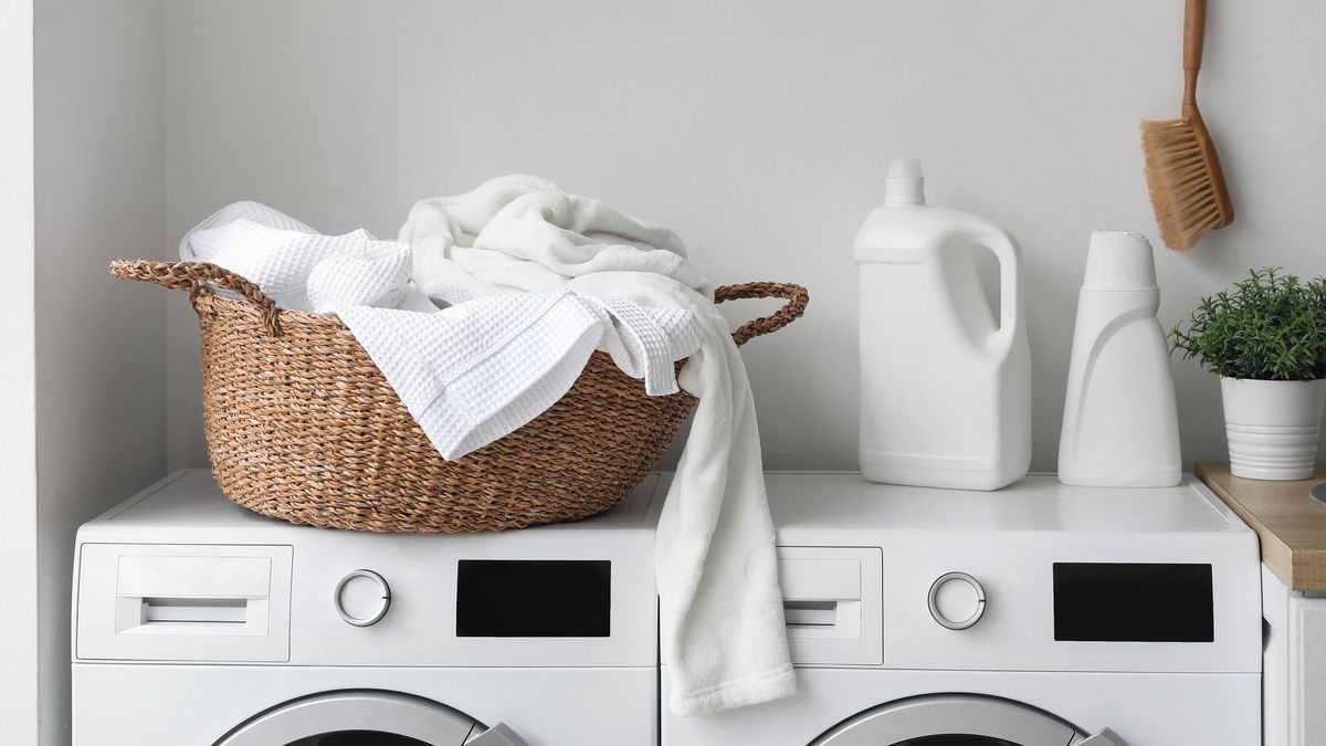 Praní prádla v pračce s aviváží