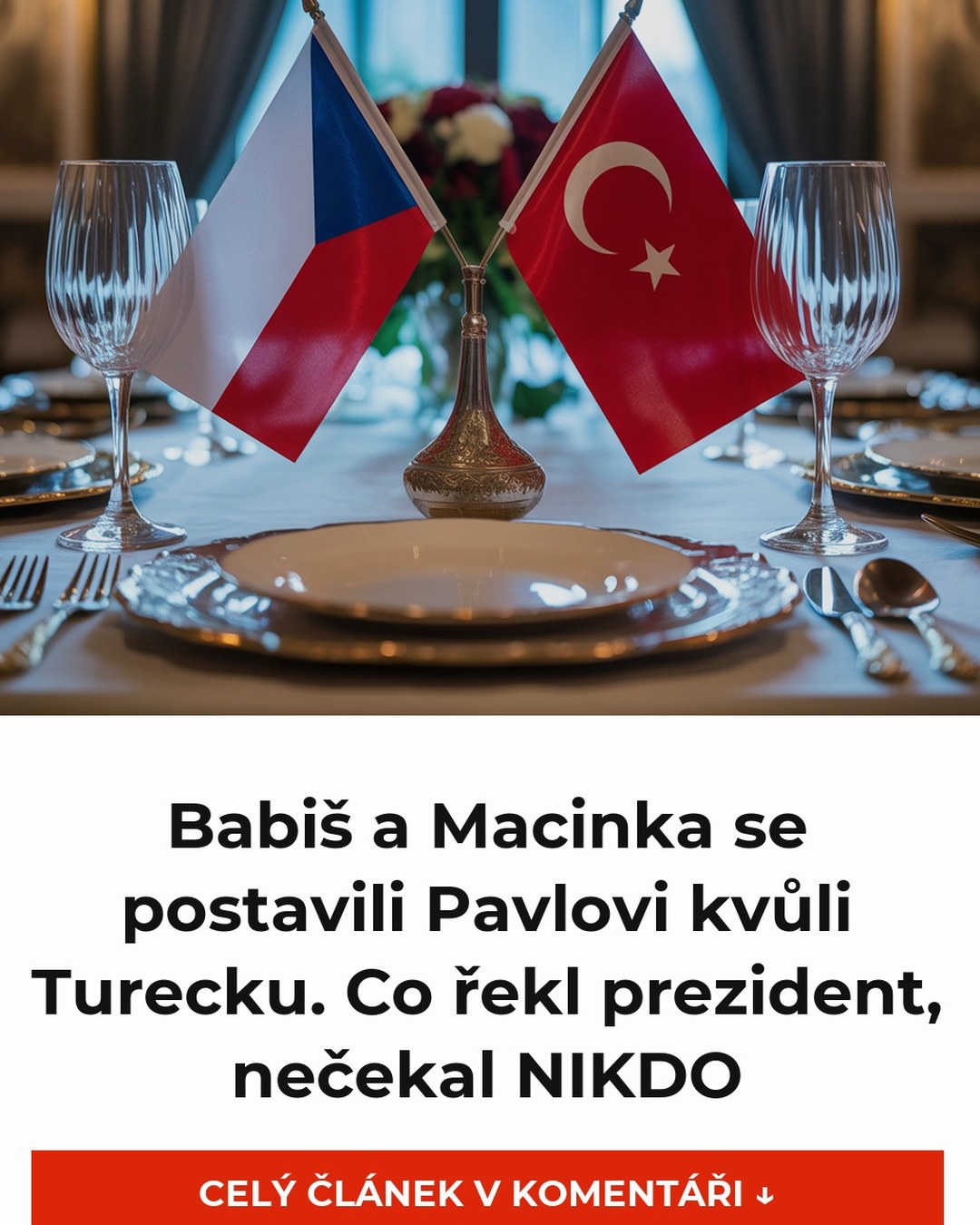 Babiš a Macinka se postavili Pavlovi kvůli Turecku. Co řekl prezident, nečekal NIKDO