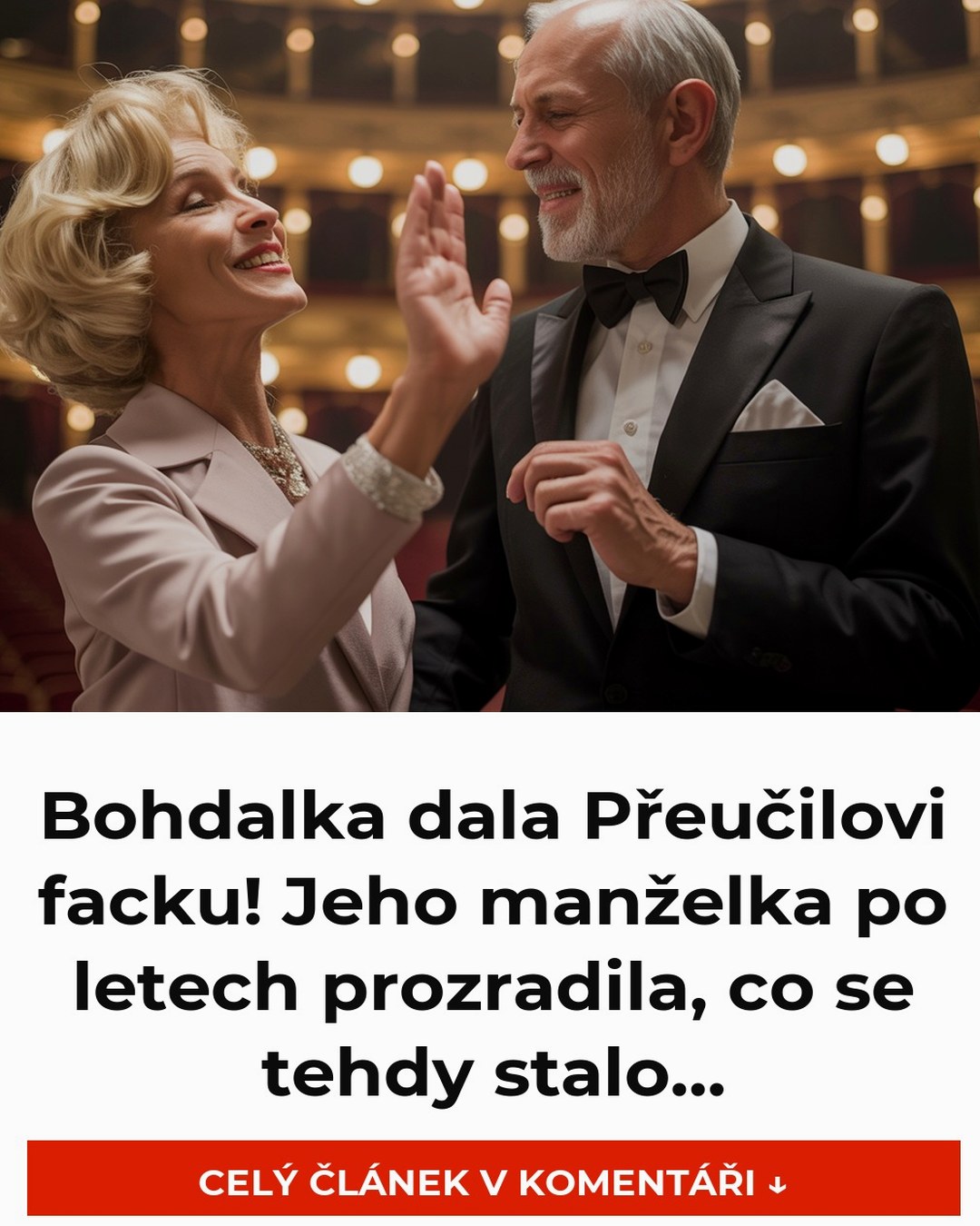 Bohdalka dala Přeučilovi facku! Jeho manželka po letech prozradila, co se tehdy stalo…