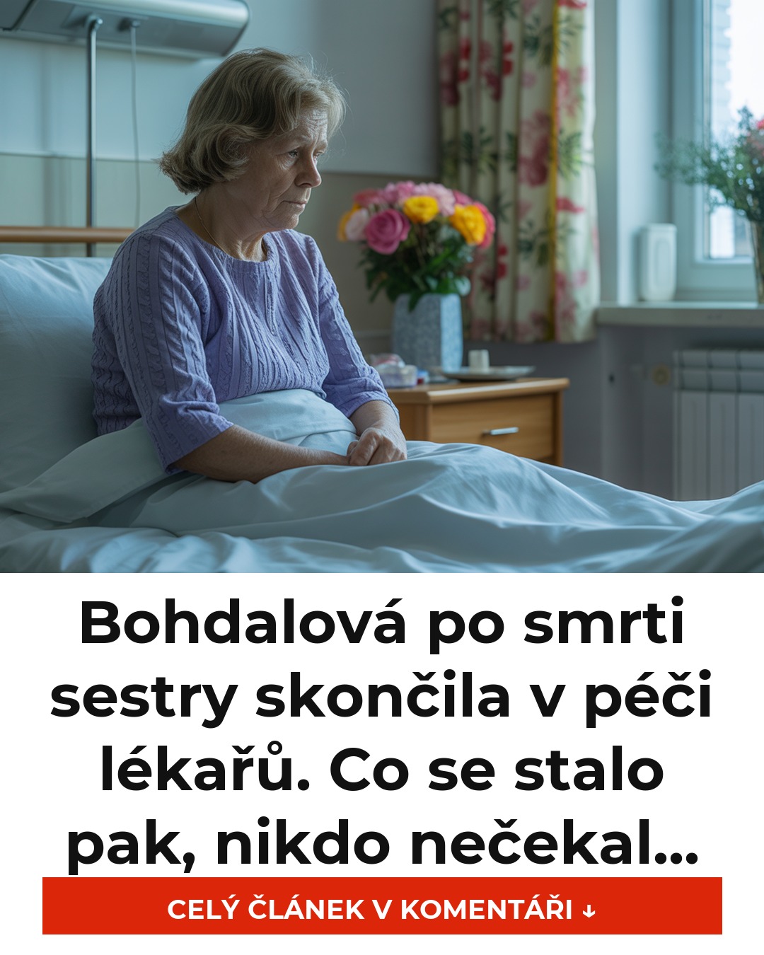 Bohdalová po smrti sestry skončila v péči lékařů. Co se stalo pak, nikdo nečekal...