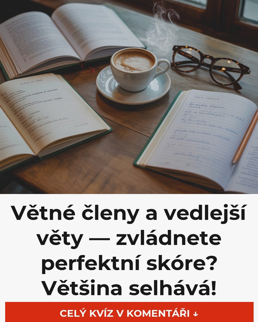 Větné členy a vedlejší věty — zvládnete perfektní skóre? Většina selhává!