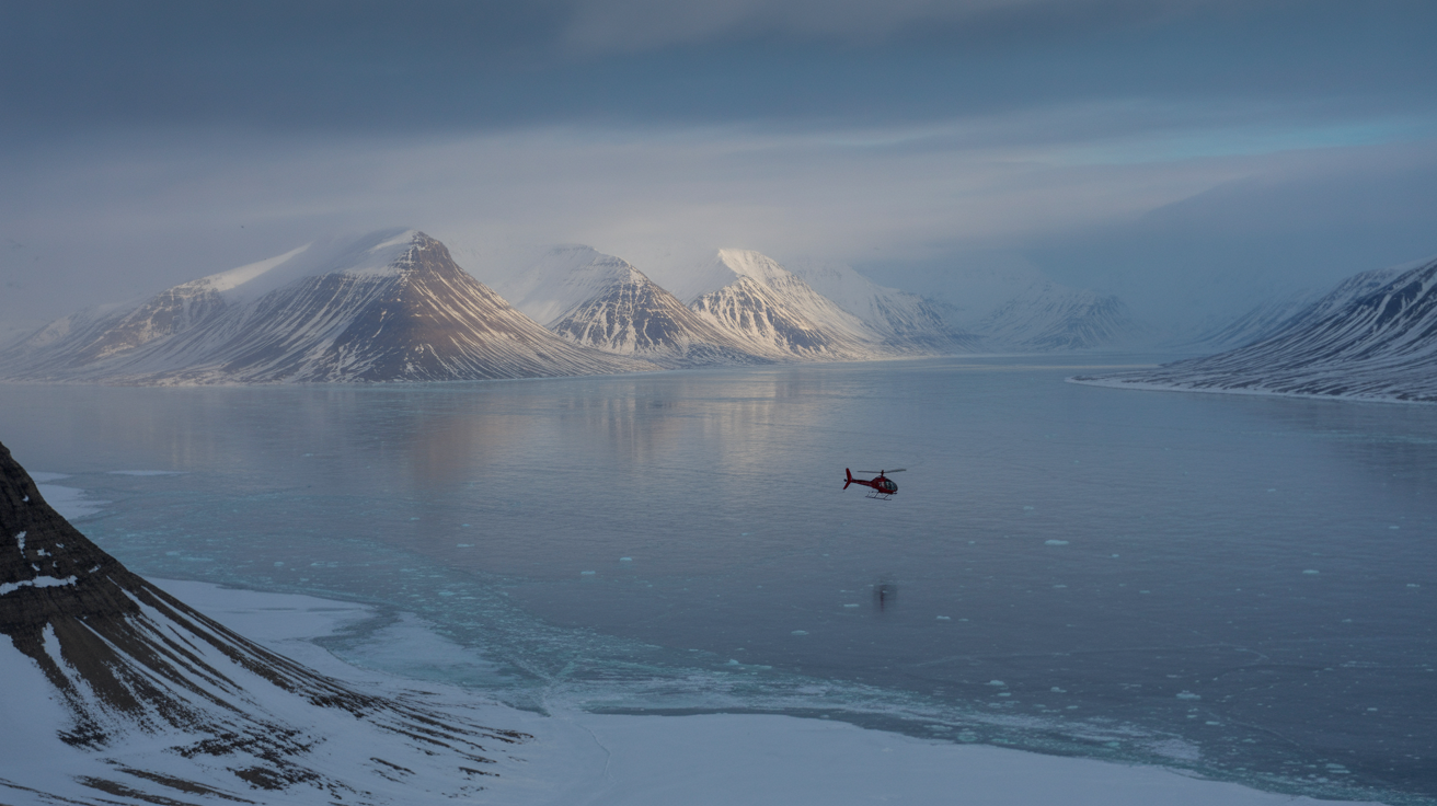 Český polárník zmizel na Špicberkách – záchranáři hledají jen tělo