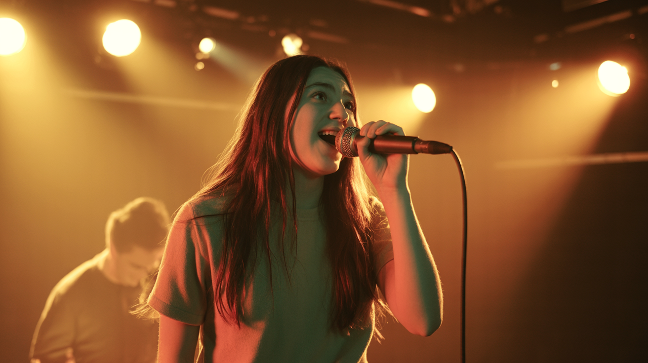 Charlotte Gottová poprvé zazpívala. Když ji uslyšíte, pochopíte vše