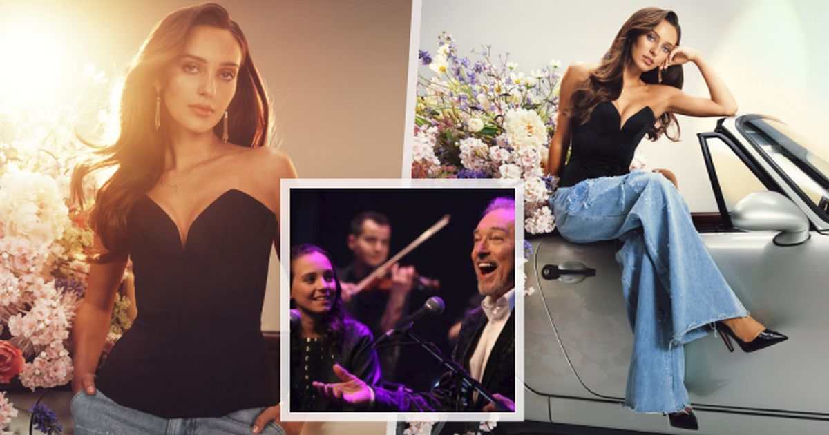 Charlotte Gottová při natáčení svého prvního singlu