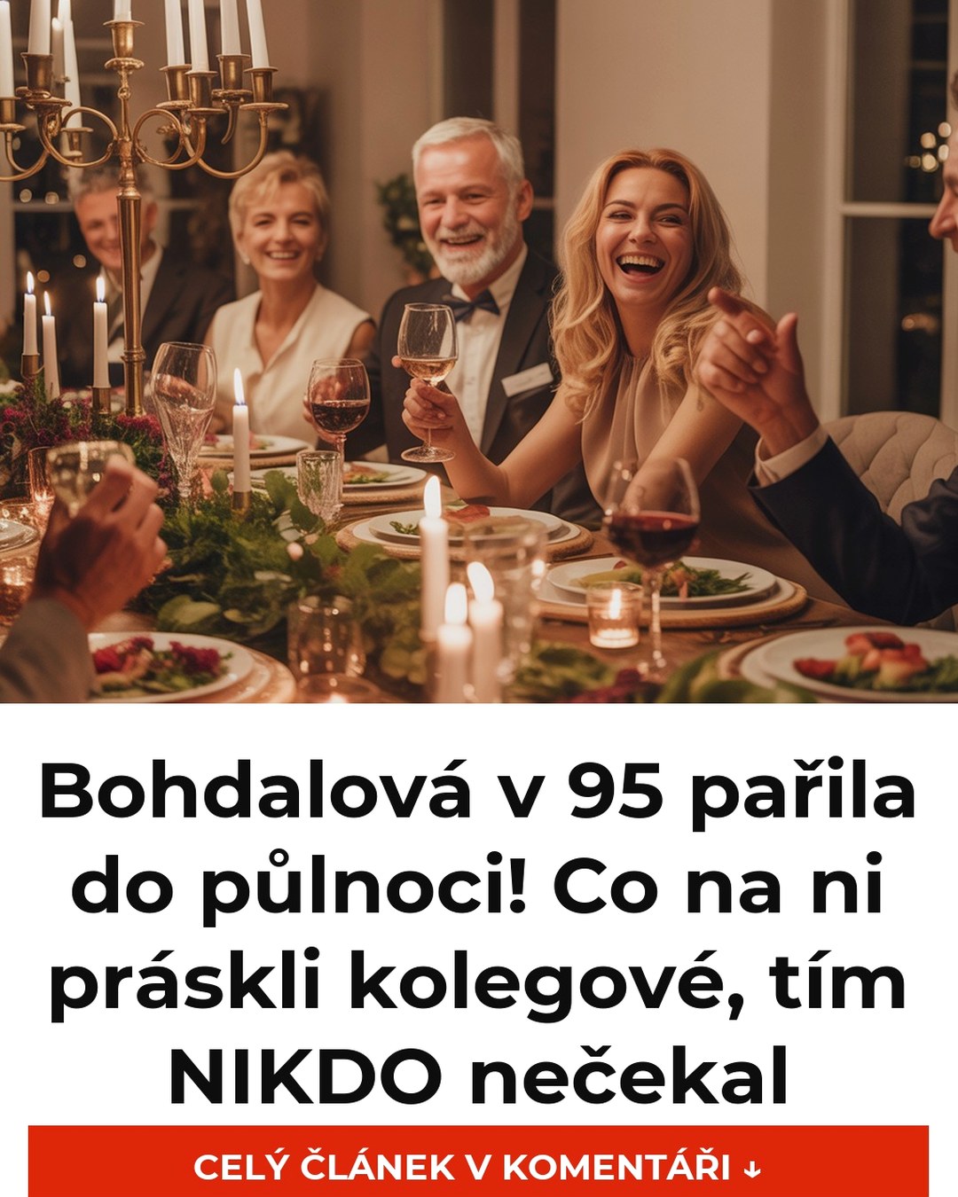 Bohdalová v 95 pařila do půlnoci! Co na ni práskli kolegové, tím NIKDO nečekal