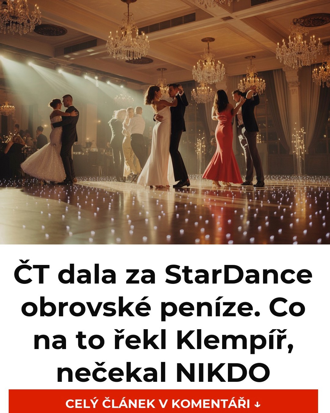 ČT dala za StarDance obrovské peníze. Co na to řekl Klempíř, nečekal NIKDO