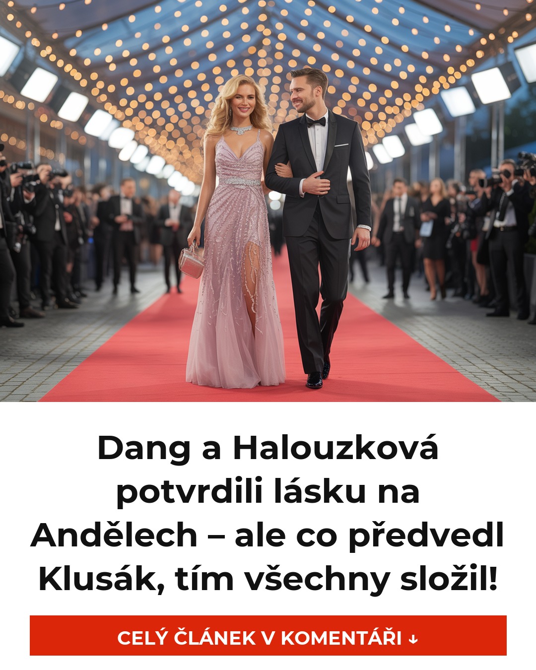 Dang a Halouzková potvrdili lásku na Andělech – ale co předvedl Klusák, tím všechny složil!