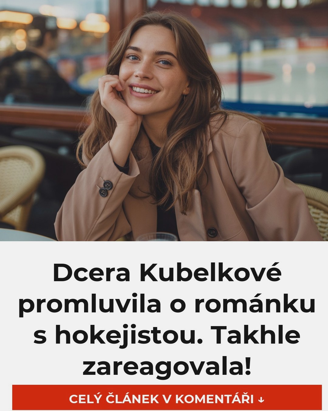Dcera Kubelkové promluvila o románku s hokejistou. Takhle zareagovala!