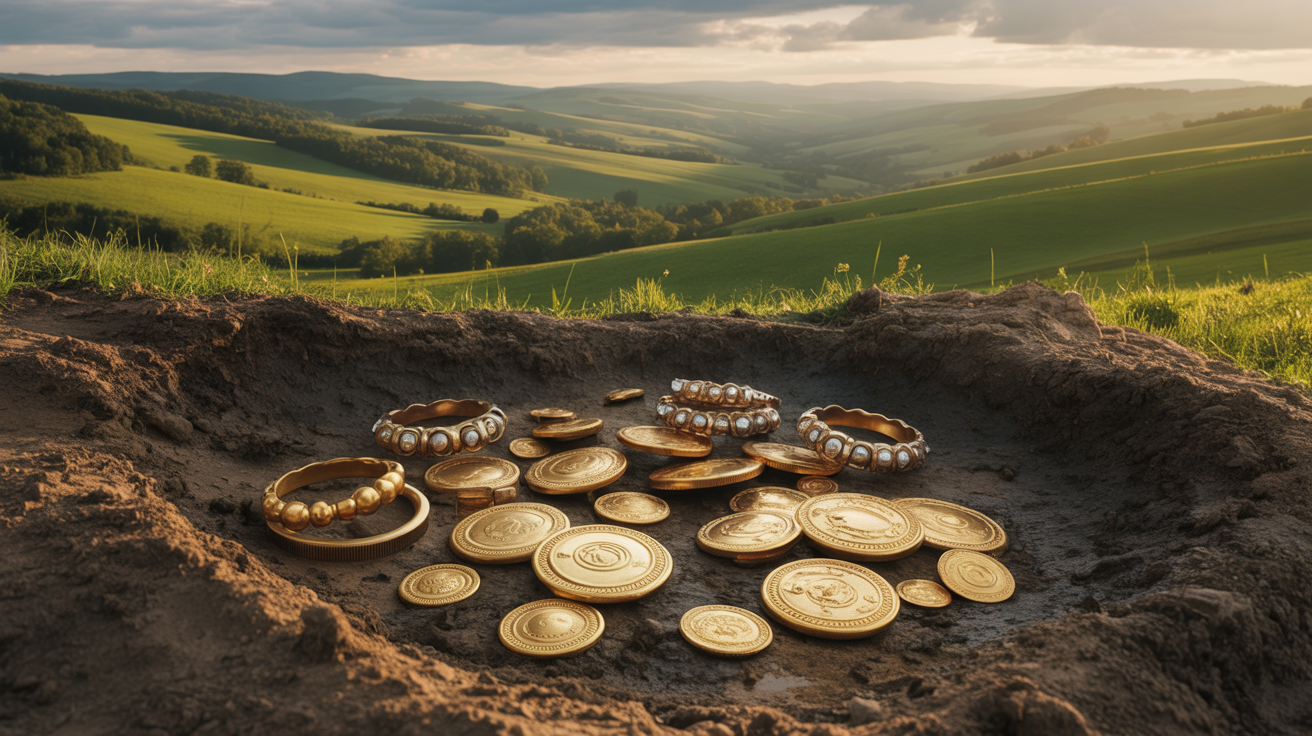 Dva turisté vykopali u Zvičiny poklad. Co bylo uvnitř schránek?