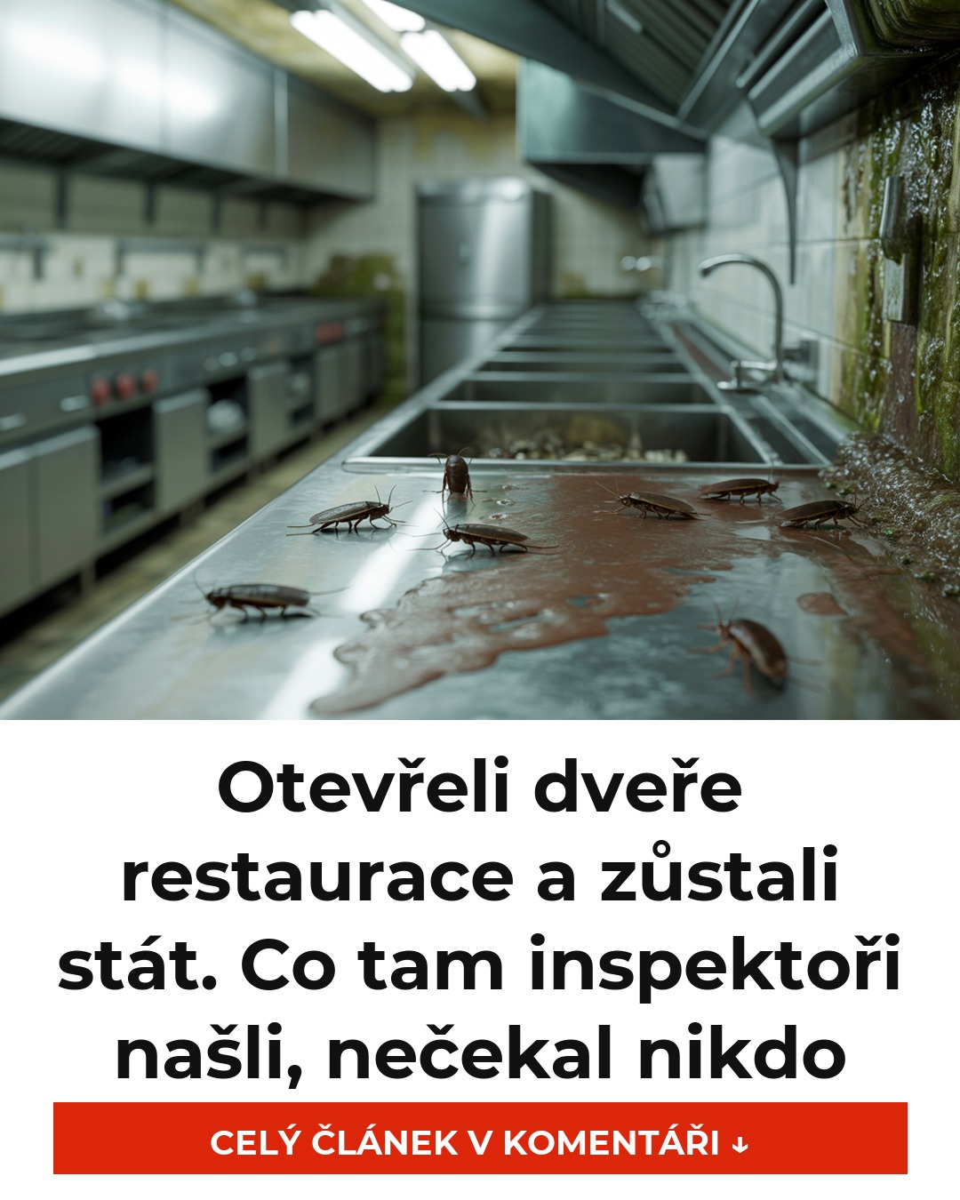 Otevřeli dveře restaurace a zůstali stát. Co tam inspektoři našli, nečekal nikdo