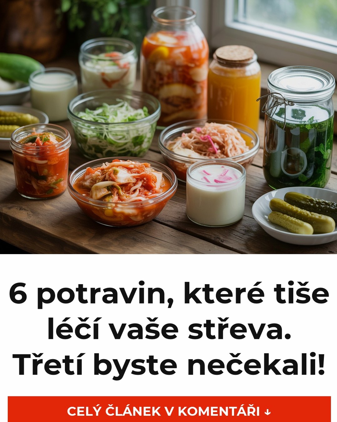 6 potravin, které tiše léčí vaše střeva. Třetí byste nečekali!