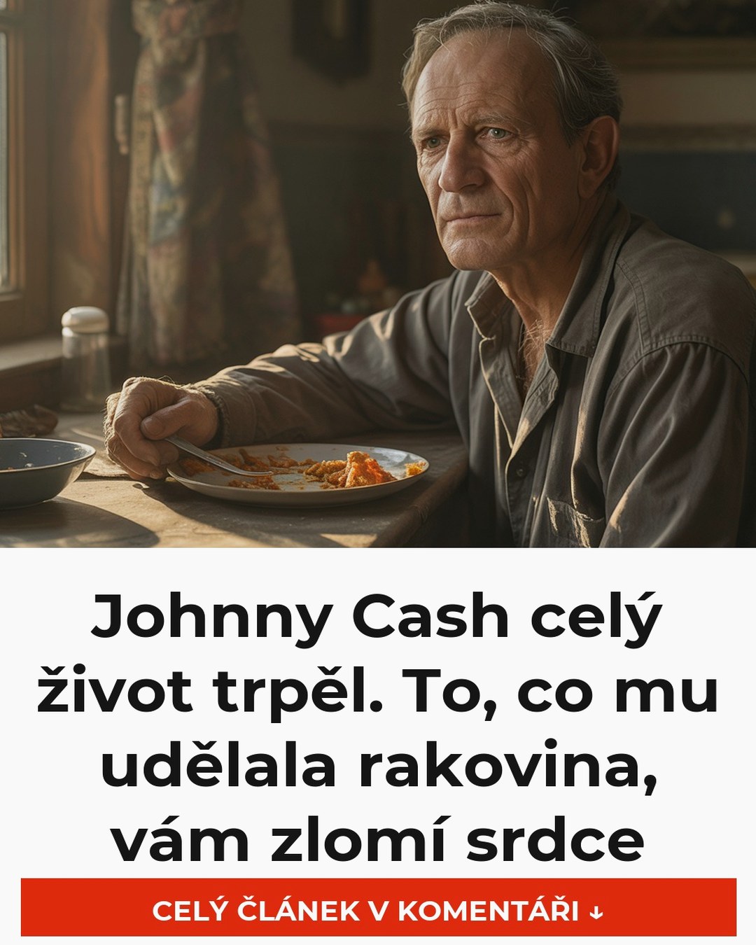 Johnny Cash celý život trpěl. To, co mu udělala rakovina, vám zlomí srdce