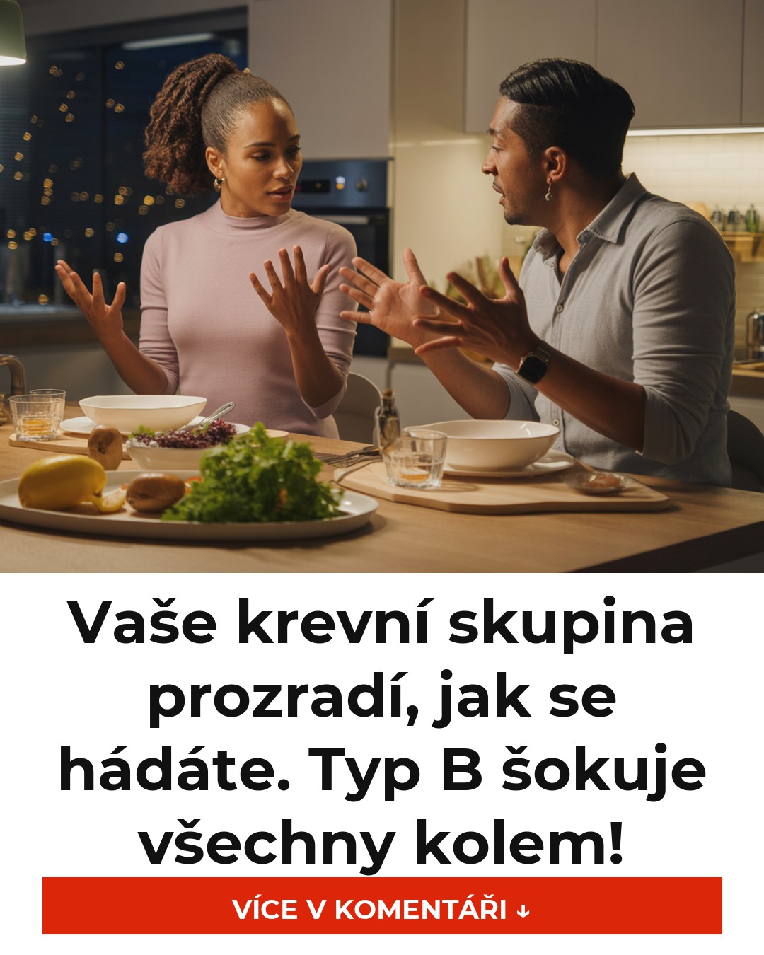 Vaše krevní skupina prozradí, jak se hádáte. Typ B šokuje všechny kolem!