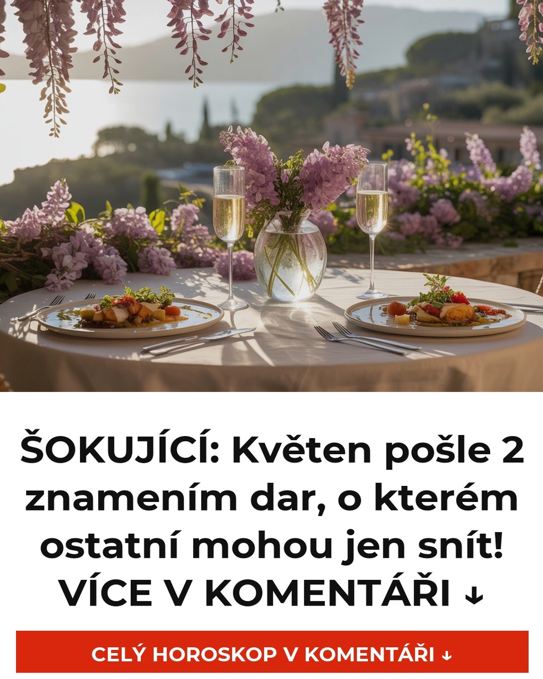 ŠOKUJÍCÍ: Květen pošle 2 znamením dar, o kterém ostatní mohou jen snít! VÍCE V KOMENTÁŘI ↓