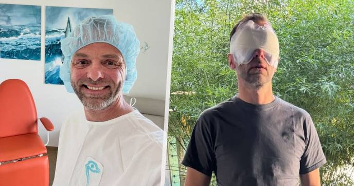 Jiří Langmajer v nemocnici po operaci