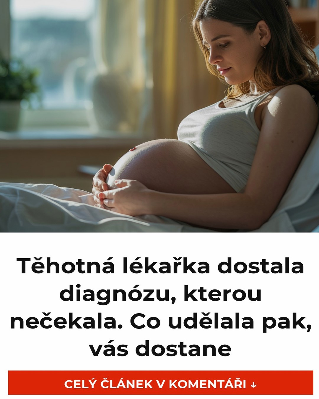 Těhotná lékařka dostala diagnózu, kterou nečekala. Co udělala pak, vás dostane