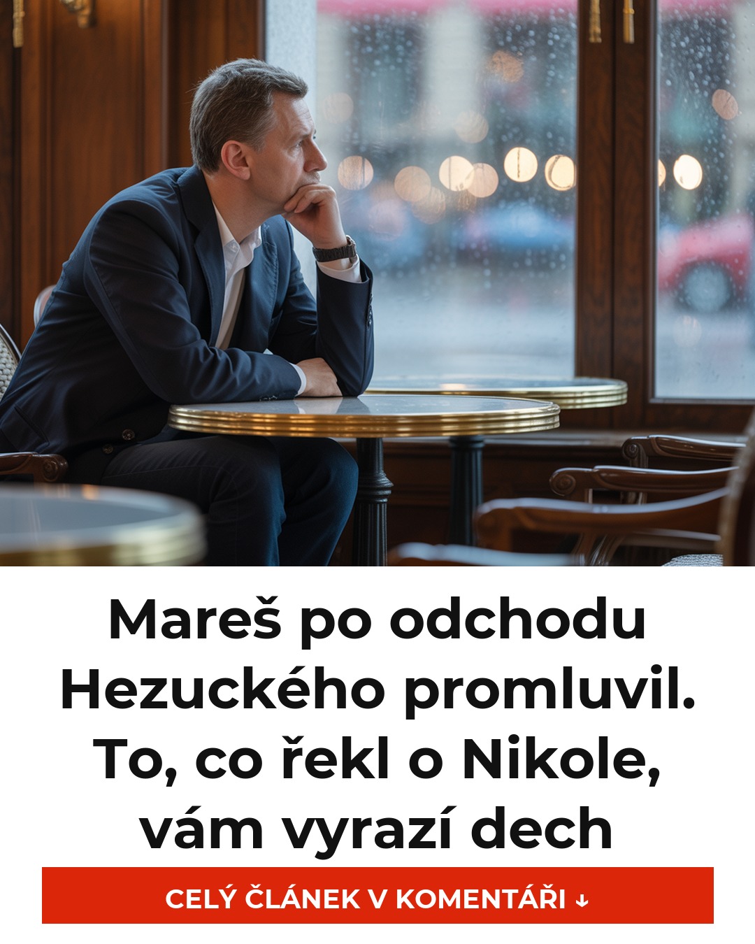 Mareš po odchodu Hezuckého promluvil. To, co řekl o Nikole, vám vyrazí dech