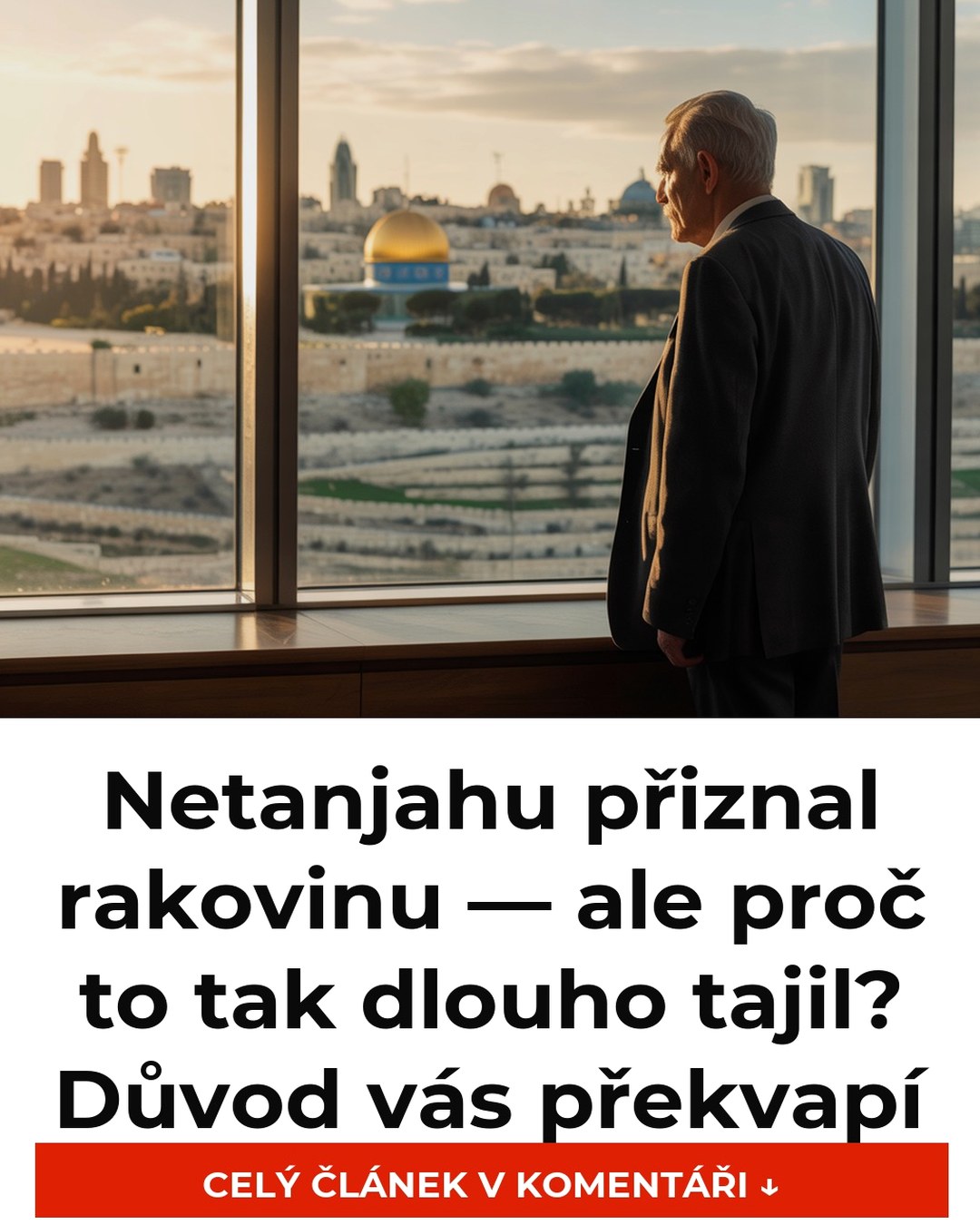 Netanjahu přiznal rakovinu — ale proč to tak dlouho tajil? Důvod vás překvapí