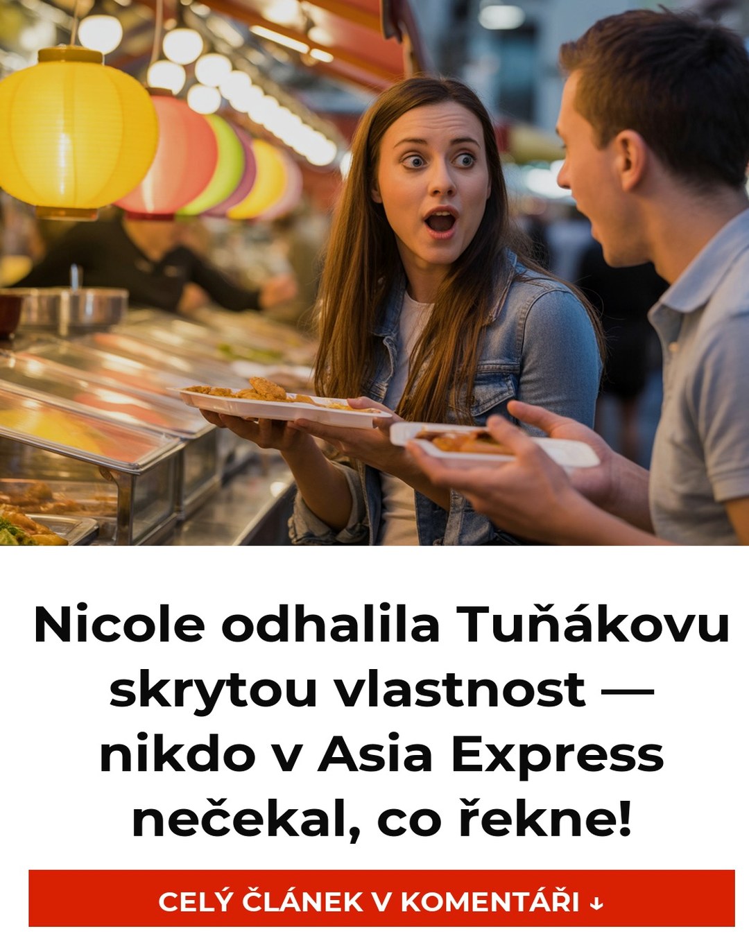 Nicole odhalila Tuňákovu skrytou vlastnost — nikdo v Asia Express nečekal, co řekne!