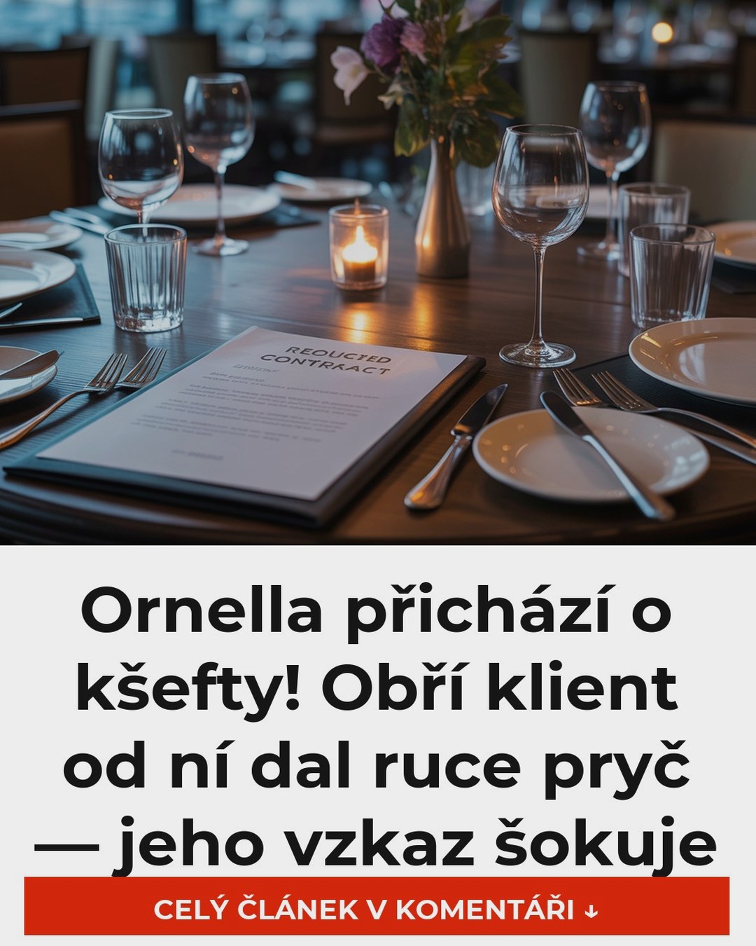 Ornella přichází o kšefty! Obří klient od ní dal ruce pryč — jeho vzkaz šokuje