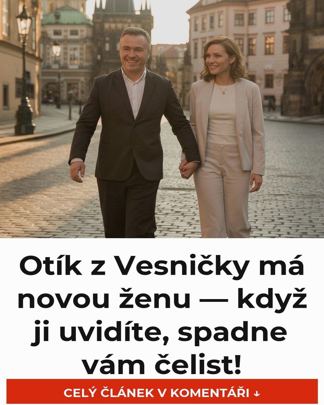 Otík z Vesničky má novou ženu — když ji uvidíte, spadne vám čelist!
