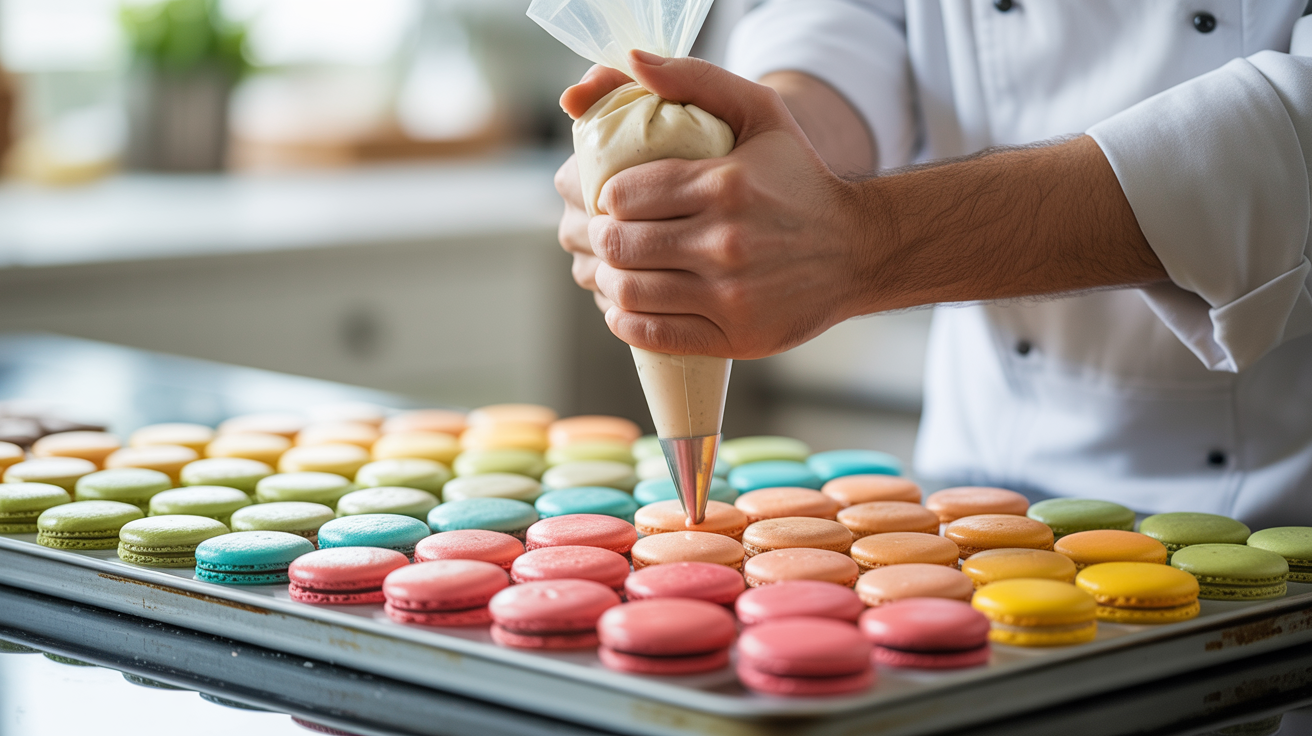 Pekla makronky podle cukrářky. Jedna chyba a začínala znovu