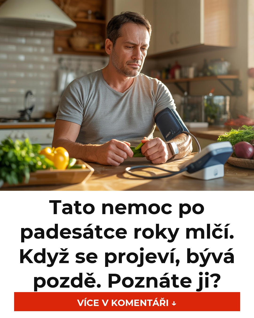 Tato nemoc po padesátce roky mlčí. Když se projeví, bývá pozdě. Poznáte ji?