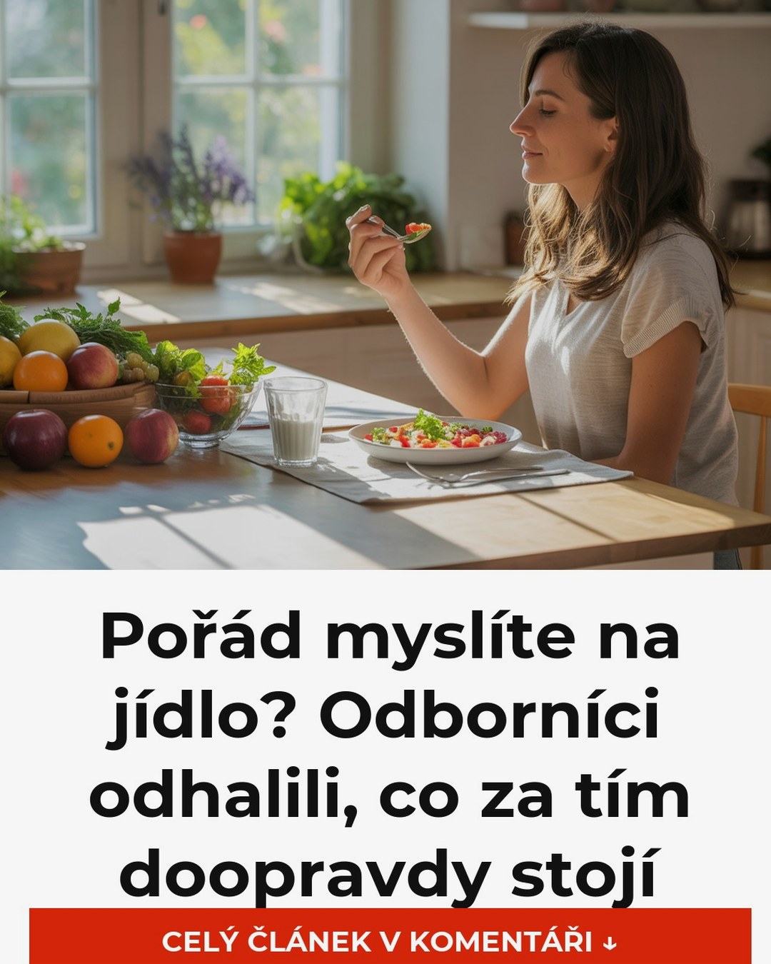 Pořád myslíte na jídlo? Odborníci odhalili, co za tím doopravdy stojí