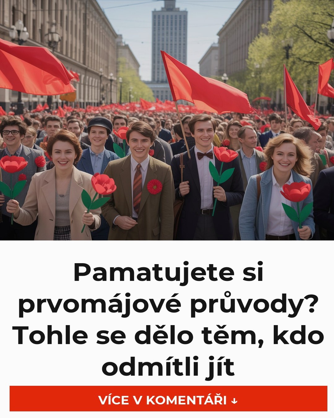 Pamatujete si prvomájové průvody? Tohle se dělo těm, kdo odmítli jít