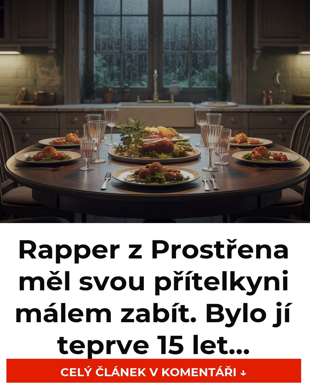 Rapper z Prostřena měl svou přítelkyni málem zabít. Bylo jí teprve 15 let…
